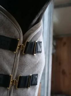 100% undyed natural sheep wool rug PURE by EQUITECT.