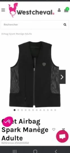 Airbag Spark Manège S