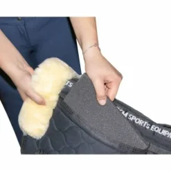 Amortisseur en mouton véritable avec inserts HKM