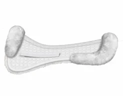 Amortisseur en véritable mouton pour selle dressage - Mattes