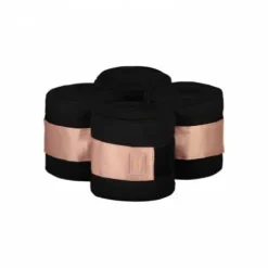 Bandes de polo Black/Peach - Equito