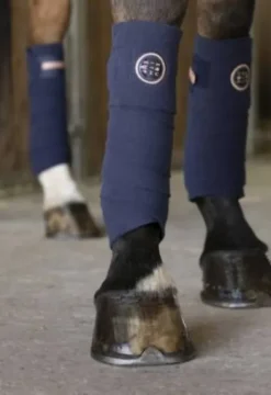 Bandes de polo EQUITHÈME Skolstart Marine