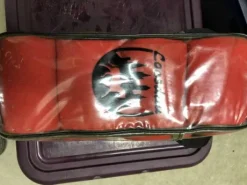 Bandes de repos rouge