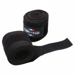 Bandes néoprènes noires avec doublure polaire - Tolteam