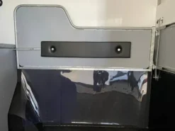 Bavette caoutchouc transparente pour bat-flanc