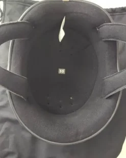 Bombe LAS Cross taille 55 + Housse + Casaque noire