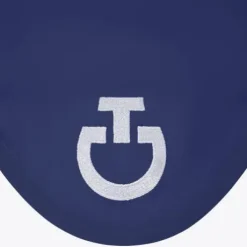 Bonnet anti mouches en tissu bleu - Cavalleria toscana - jersey léger