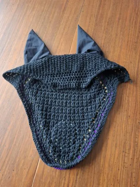 Bonnet anti-mouche cheval Alexandra Ledermann