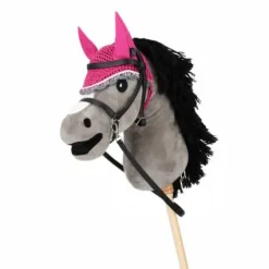 Bonnet anti-mouches hobby horse - QHP - polyester et coton