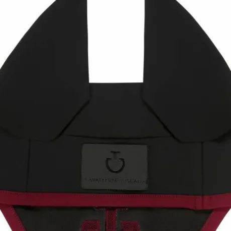 Bonnet anti-mouches Noir Bordeaux - Cavalleria Toscana