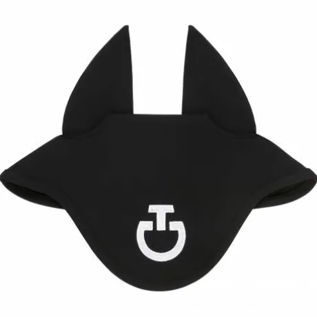 Bonnet anti-mouches soundless Tissu noir - Cavalleria Toscana