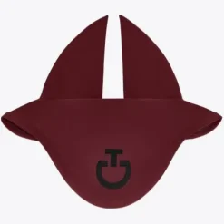 Bonnet anti-mouches tissu bordeaux - Cavalleria Toscana