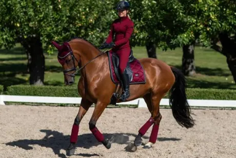 Bonnet Dark Bordeaux - Equestrian Stockholm