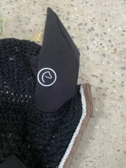 Bonnet equitheme noir taille poney