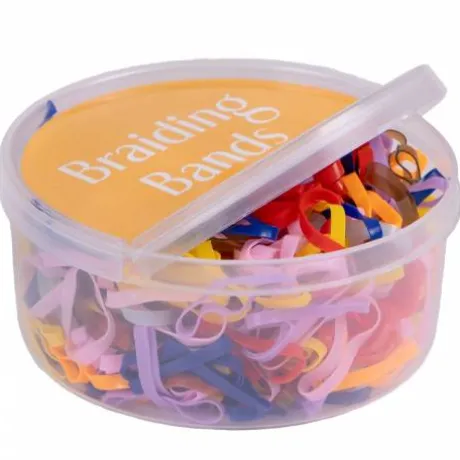 Boîte d'élastiques plats 450 pièces - QHP