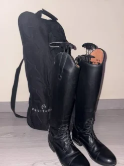 Botte equithème pied fin taille 36 et taille du mollet XS