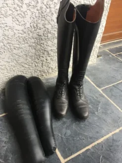 Bottes en cuir