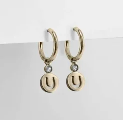 Boucles d'oreille fer à cheval - Ponytail & Co