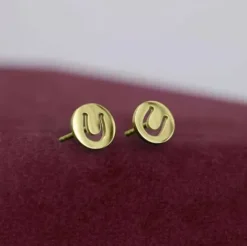 Boucles d'oreille fer à cheval - Ponytail & Co