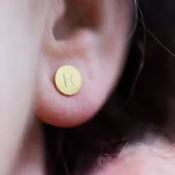 Boucles d'oreille personnalisables - Ponytail & Co