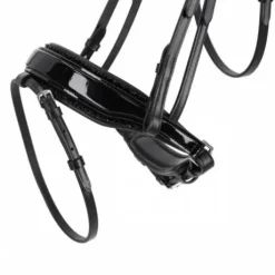 Bridon anatomique Skye - QHP - Cuir avec paillettes