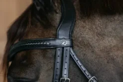 Bridon muserolle pull back tressée - Dy'on