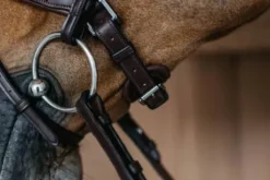 Bridon muserolle pull back tressée - Dy'on