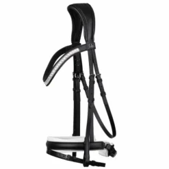 Bridon Silvano Noir doublé blanc - SD Design