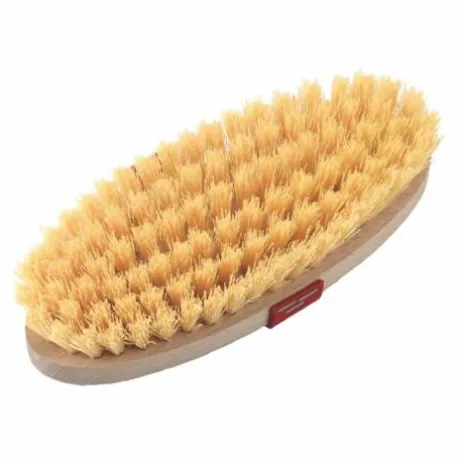 Brosse à poils dure avec dos en bois