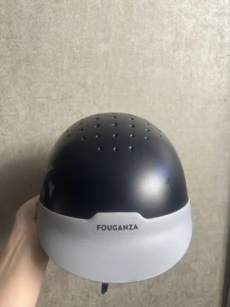 Casque bleu gris fouganza enfant S