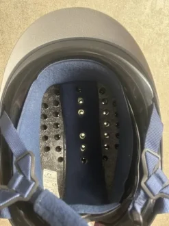 Casque bleu gris fouganza enfant S