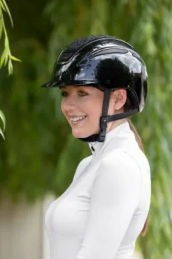 Casque d'équitation Elite - Covalliero - Visière courte