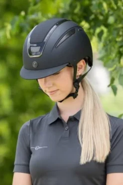 Casque d'équitation Elite - Covalliero - Visière courte