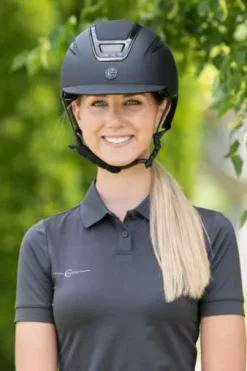 Casque d'équitation Elite - Covalliero - Visière courte