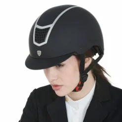 Casque Eclipse Plain Matt - Equestro