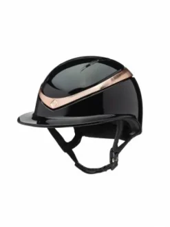 Casque Halo Luxe Visière Large Brillant Charles Owen