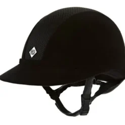 Casque microsuède SP8 PLUS noir Charles Owen