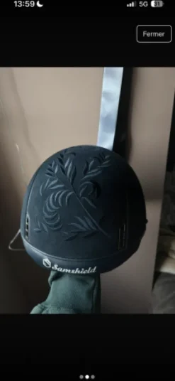 Casque Samshield alcantara