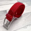 Ceinture Grand Prix Rouge/Rouge - Melca Paris
