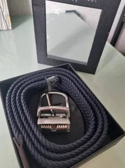 Ceinture Horse Pilot bleu marine