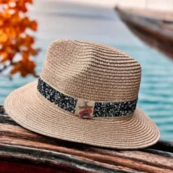 Chapeau Glitter - JU & PA - Paille légère et respirante