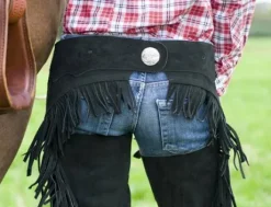 Chaps de Concours avec Franges HKM