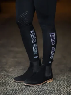 Chaussettes d'équitation Bamboo Blend Black edition - Equestrian Stockholm