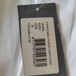 Chemise blanche concours manche courte taille M marque