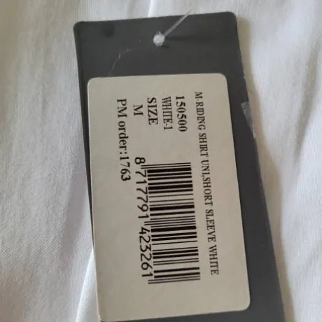 Chemise blanche concours manche courte taille M marque