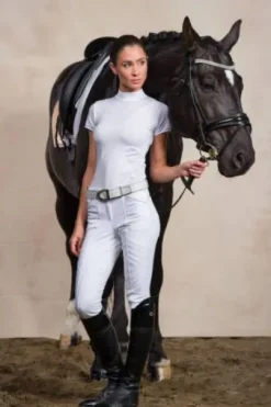 Chemise de concours HIGH STYLE - Cavalliera - Manches courtes