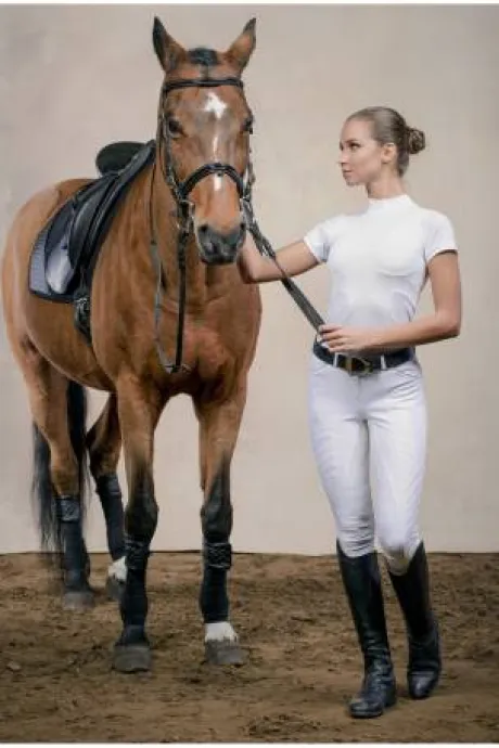 Chemise de concours HIGH STYLE - Cavalliera - Manches courtes