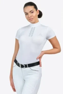 Chemise de concours SILVER POP - Cavalliera - Technique respirante