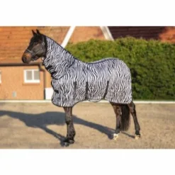 Chemise et cou anti mouche zebra HKM