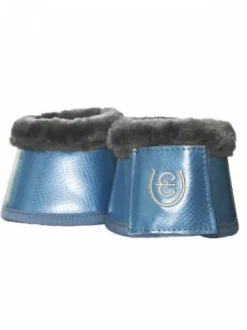 Cloches avec faux mouton Equestrian Stockholm - Parisian Blue